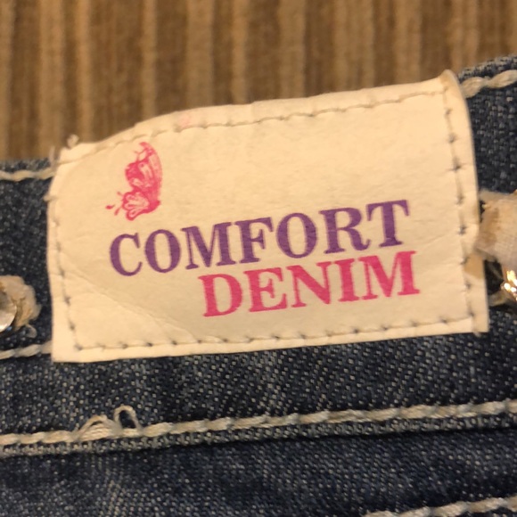 Distressed low rise jeans - Picture 7 of 9